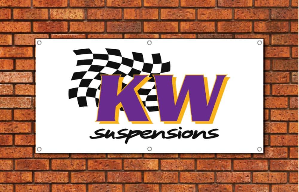 KW Suspensions Garage Banner
