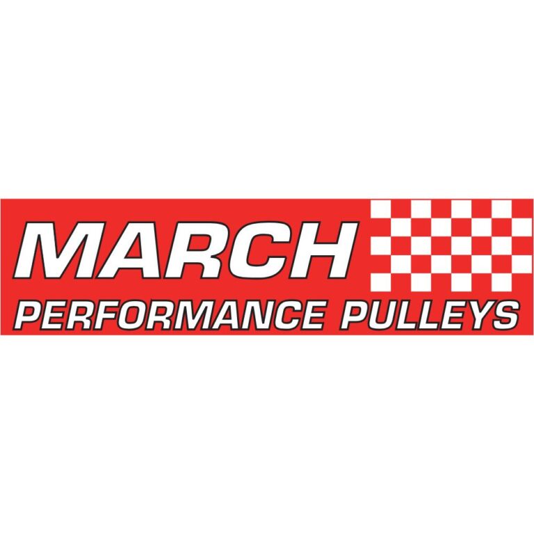 March Performance Pulleys Decal
