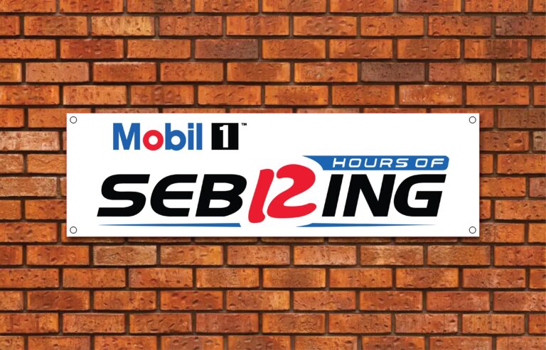 Mobil1 12 Hours Of Sebring Garage Banner
