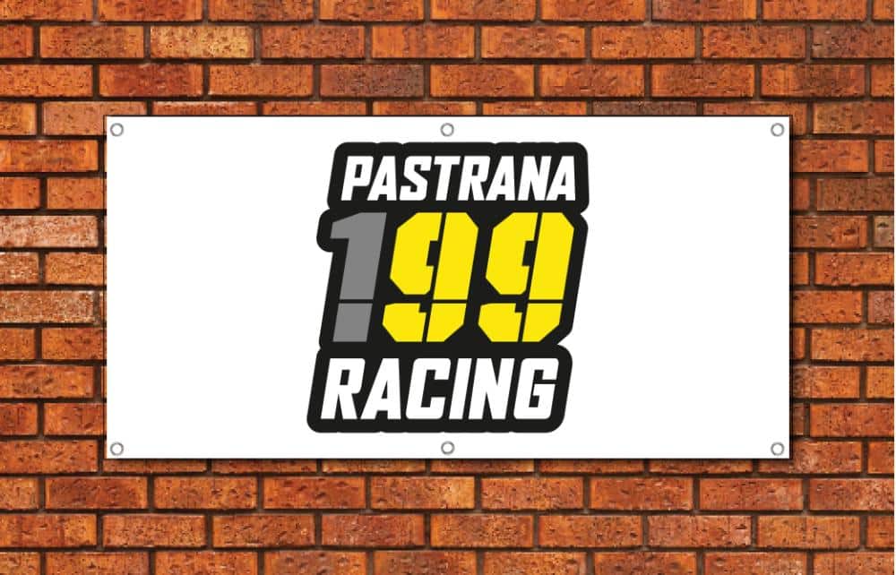 Pastrana 199 Racing Garage Banner
