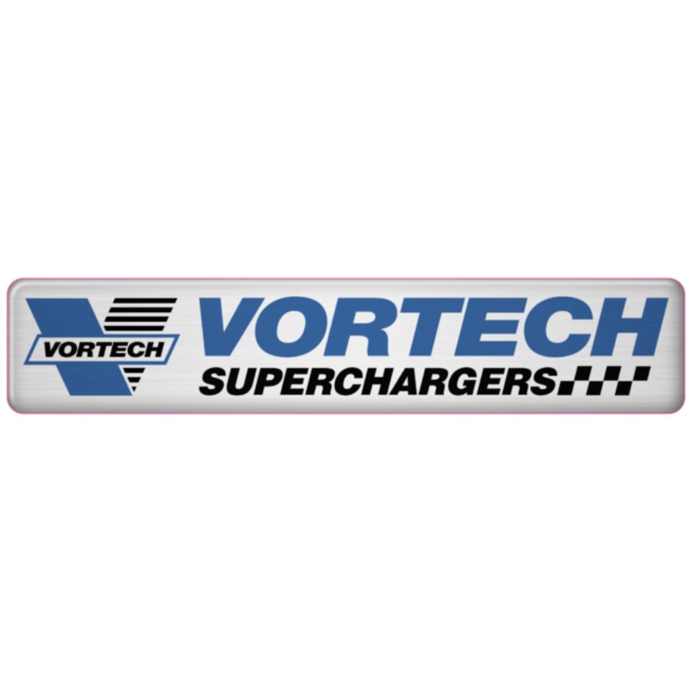 Vortech Superchargers 3D Domed Badge Emblem