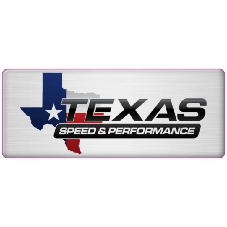 Texas Speed and Performance 3D Domed Badge Emblem