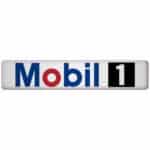 Mobil 1 3D Domed Badge Emblem