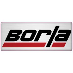 Borla 3D Domed Badge Emblem
