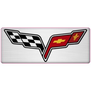 Corvette C6 3D Domed Badge Emblem