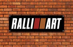 RalliArt Garage Banner