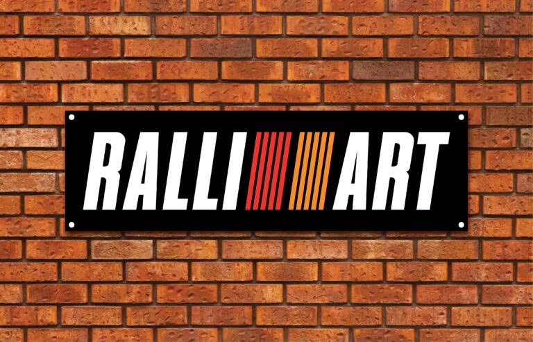 RalliArt Garage Banner