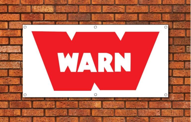 Warn Winch Garage Banner