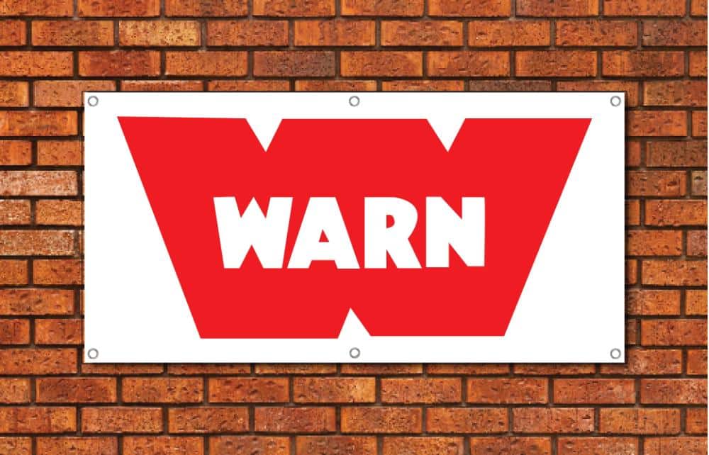 Warn Winch Garage Banner