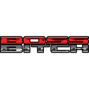 Boss Bitch Trail Boss Decal