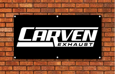 Carven Exhaust Garage Banner