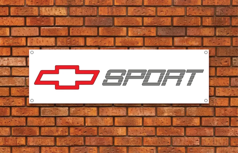 Chevy Sport Garage Banner