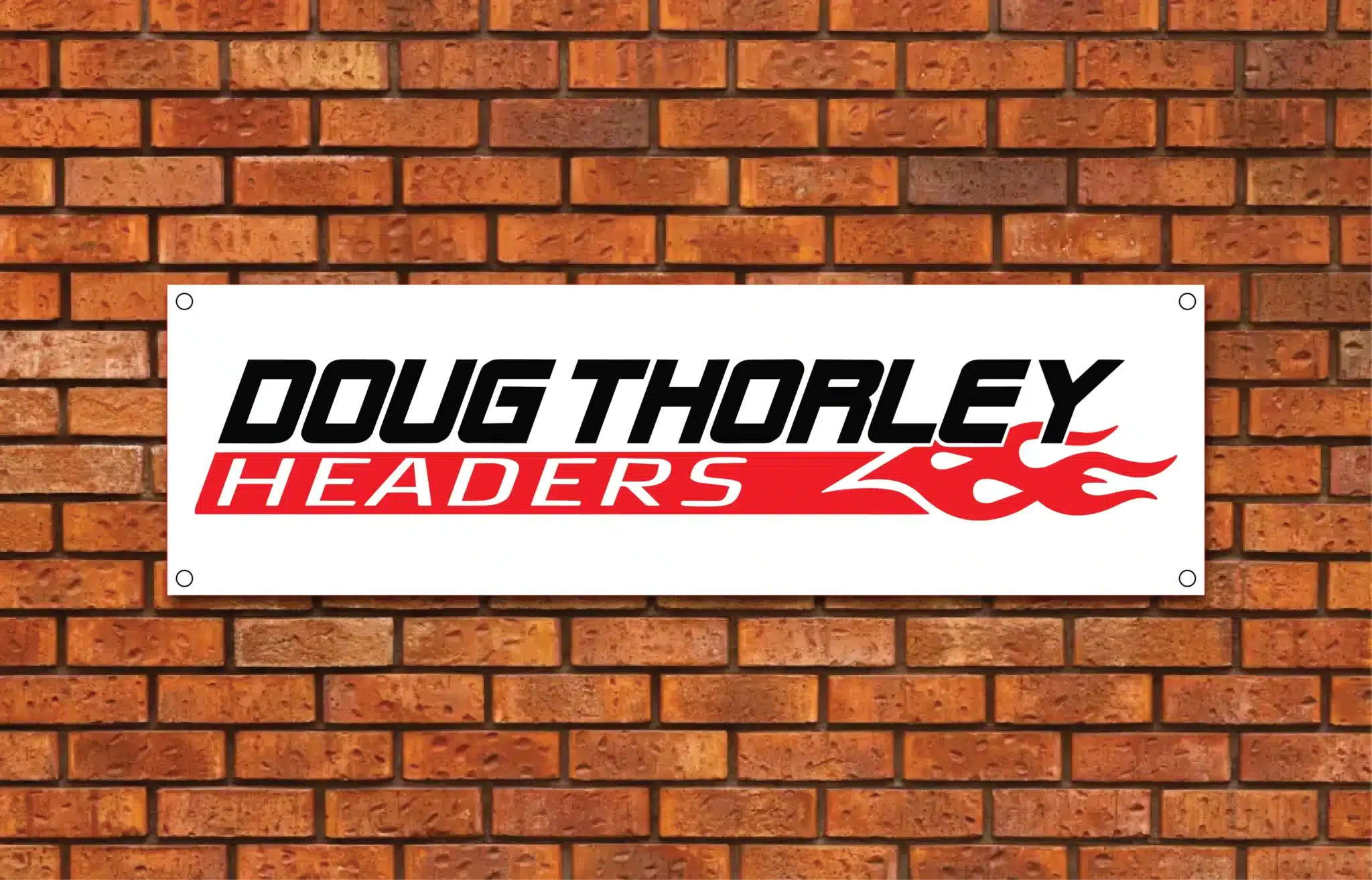 Doug Thorley Headers Garage Banner