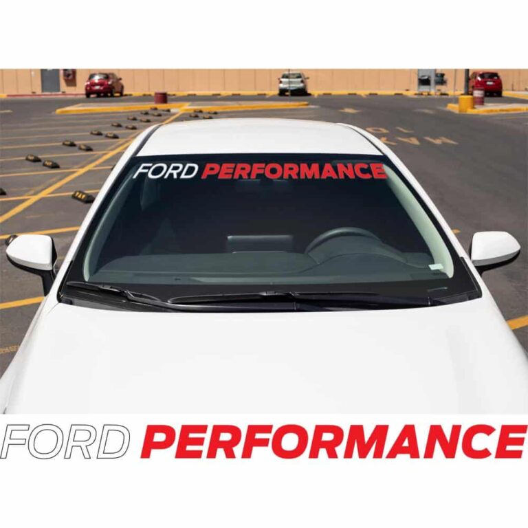 Ford Performance Windshield Banner Style 2