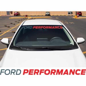 Ford Performance Windshield Banner
