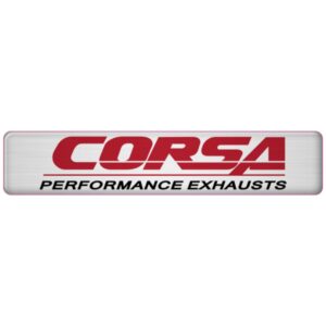 Corsa Performance Exhausts 3D Domed Badge Emblem