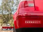 Farmall McCormick Decal