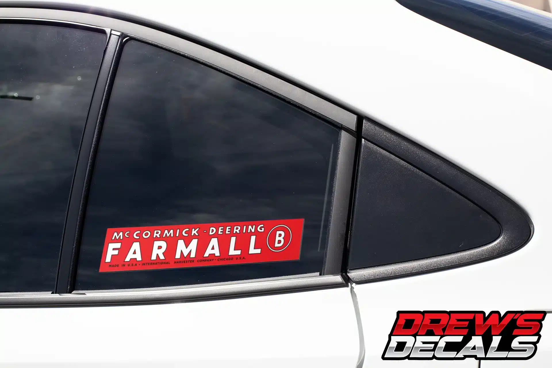 Farmall McCormick Decal