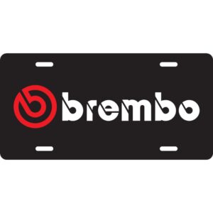 Brembo Aluminum License Plate