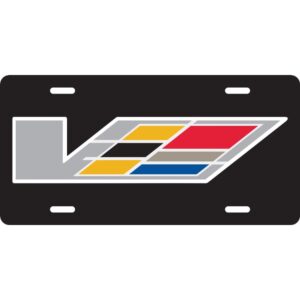 Cadillac V Series Aluminum License Plate