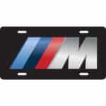 BMW M Aluminum License Plate