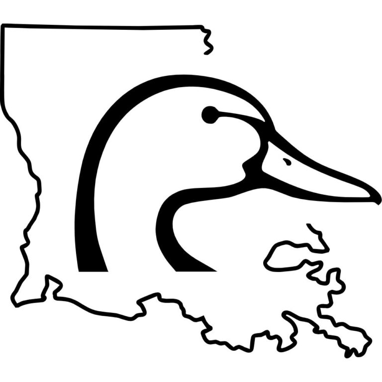 Louisiana Ducks Unlimited Decal