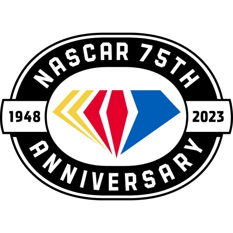 Nascar 75th Anniversary Decal