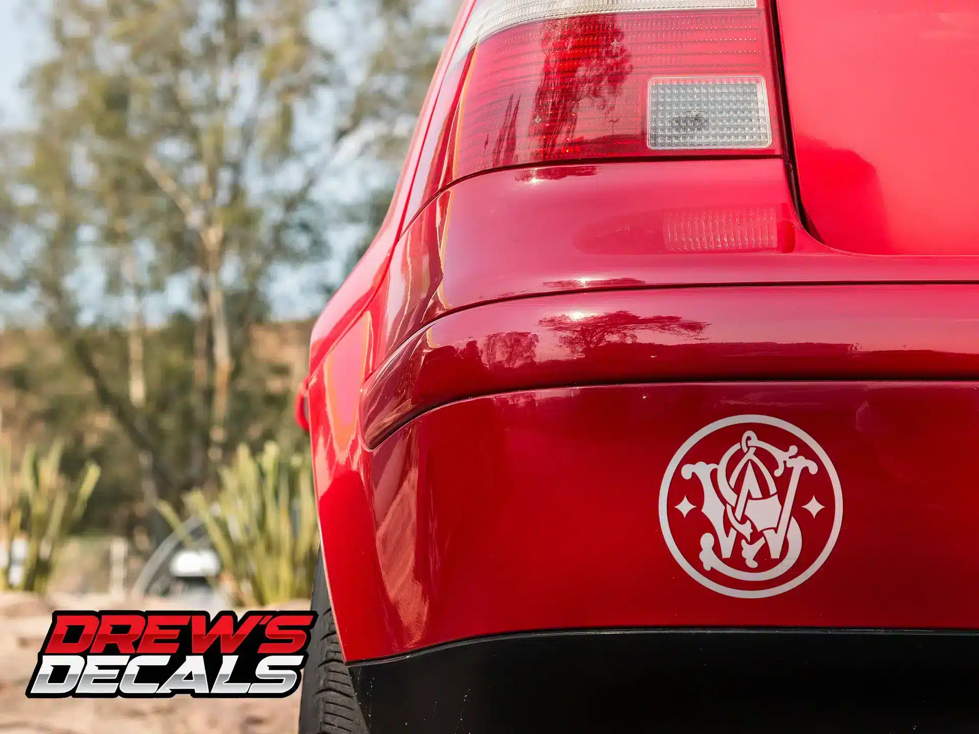 Smith & Wesson Circle Decal