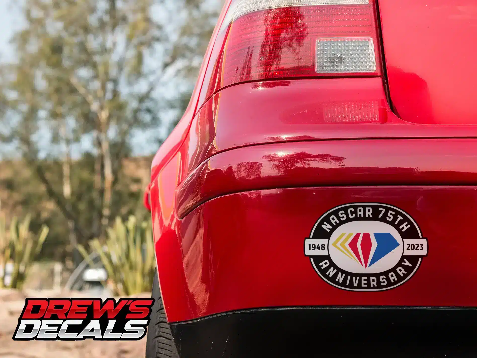 Nascar 75th Anniversary Decal