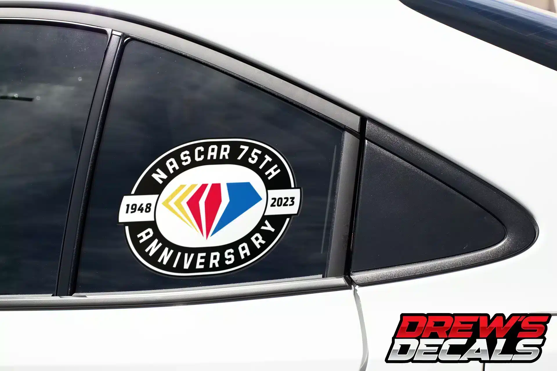 Nascar 75th Anniversary Decal