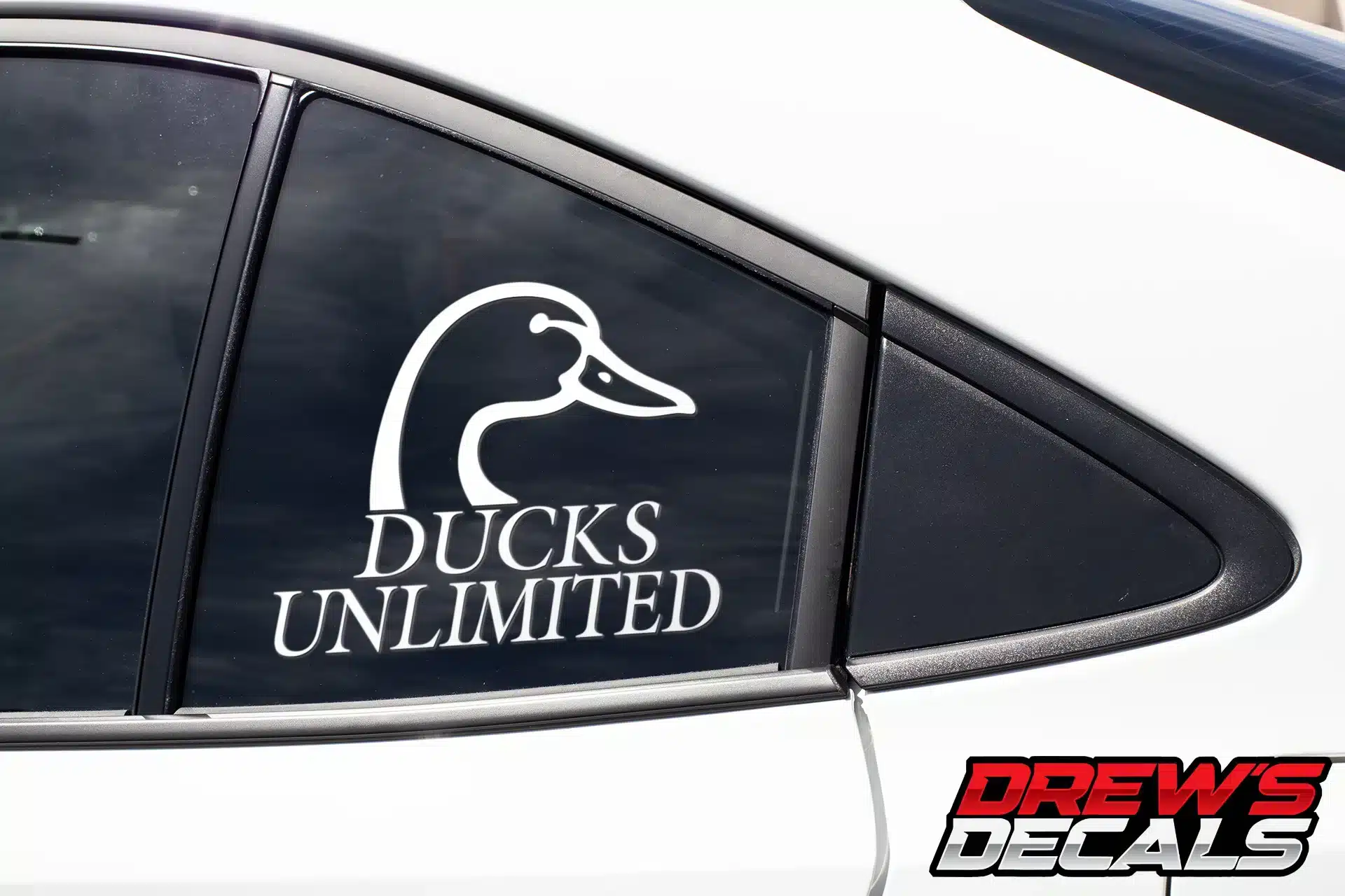 Ducks Unlimited Decal