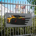 Corvette C8R Tommy Milner Garage Banner