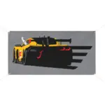 Corvette C8R Tommy Milner Garage Banner