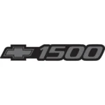 Chevy 1500 Black/Grey Decal