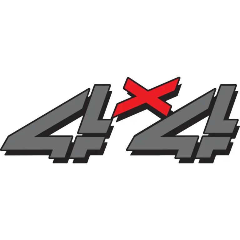 Chevy 4X4 Black/Grey Decal