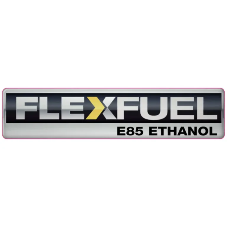 Flex Fuel E85 Ethanol Badge