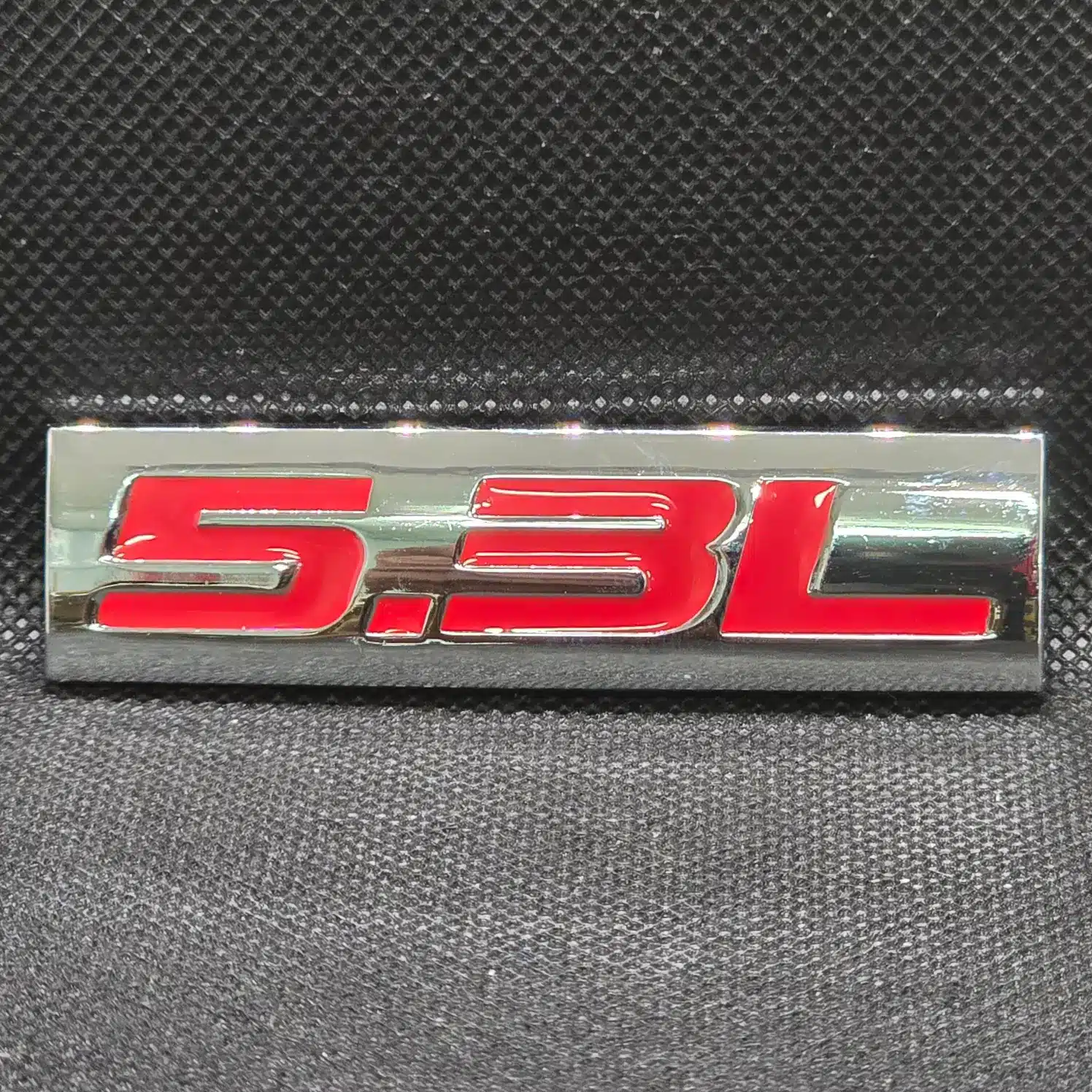Chevy 5.3L Badge (Red)