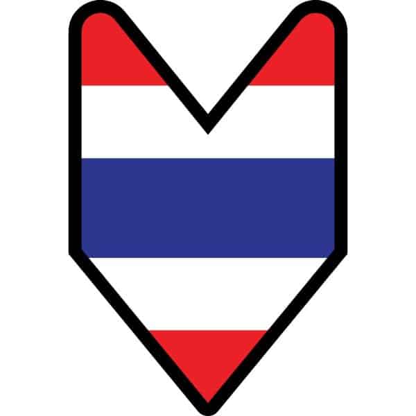 Netherlands Flag Wakaba Mark Decal