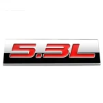 Chevy 5.3L Badge (Red)