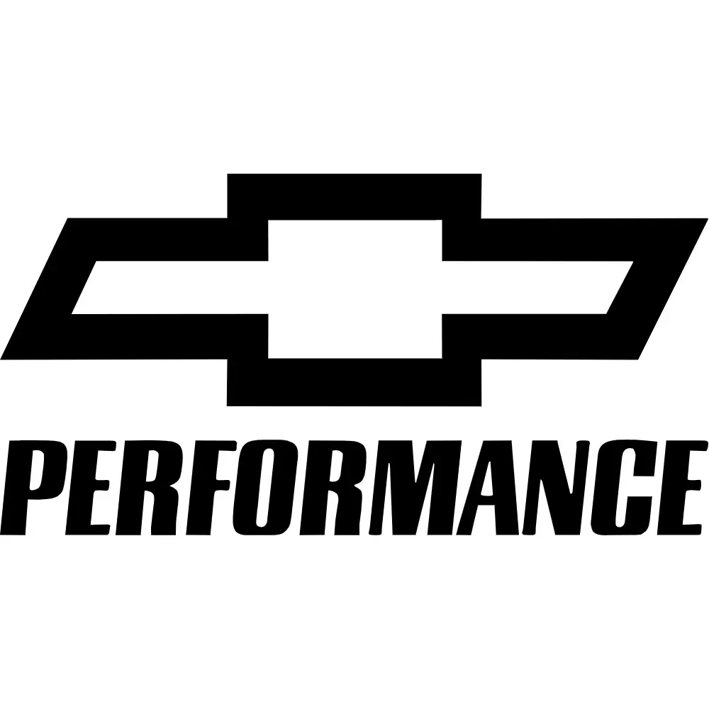 Chevy Performance Decal Style 2