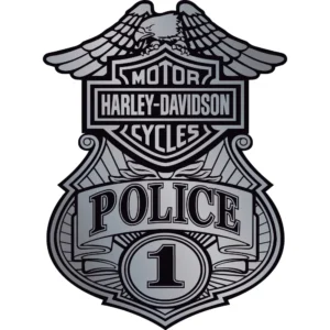 Harley Davidson Police Decal