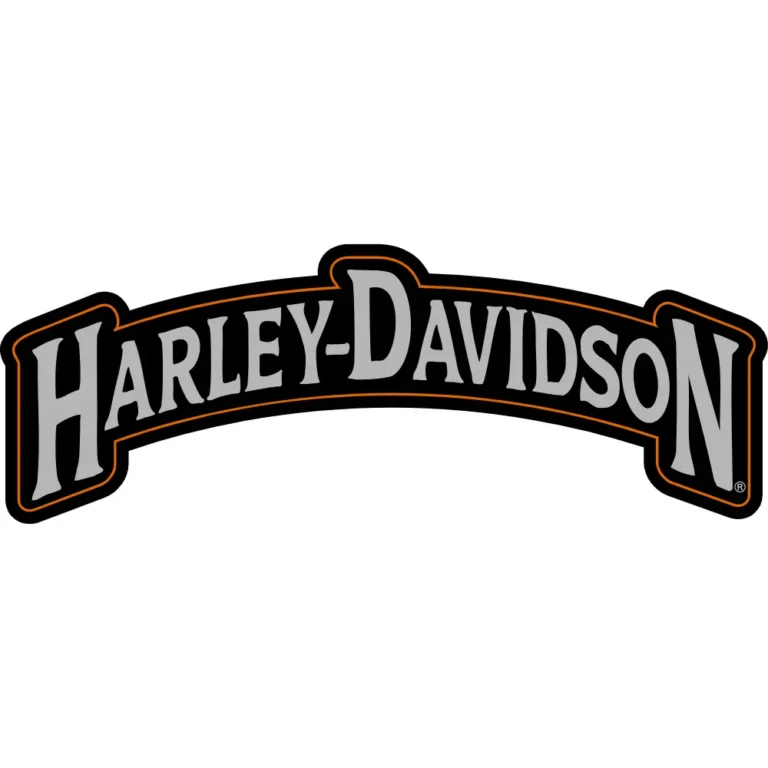 Harley Davidson Wordmark Decal