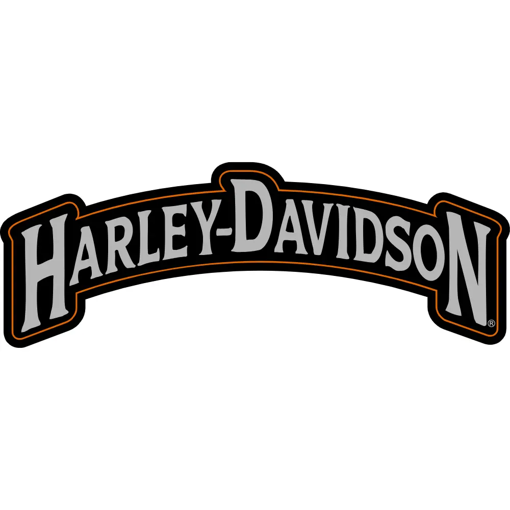 Harley Davidson Wordmark Decal
