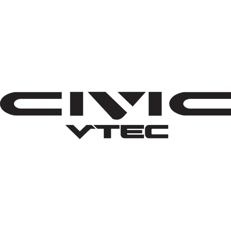 Honda Civic Vtec Decal