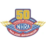 NHRA 50 Years of Power Decal
