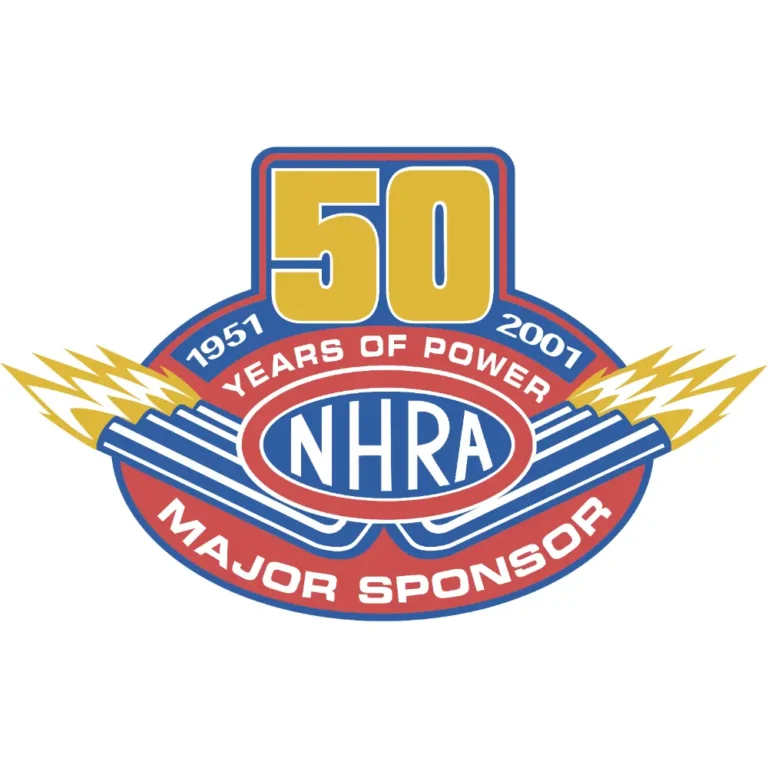 NHRA 50 Years of Power Decal