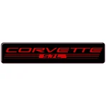 Corvette 5.7 3D Domed Badge Emblem