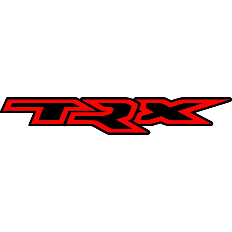 Ram TRX Red/Black Decal