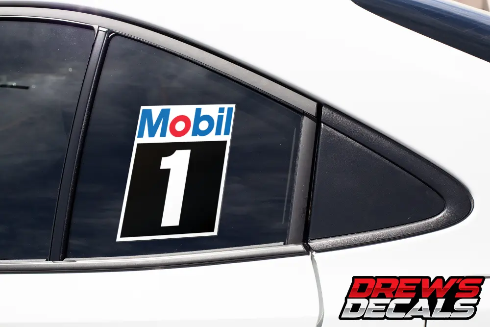 Mobil 1 Decal Style 2