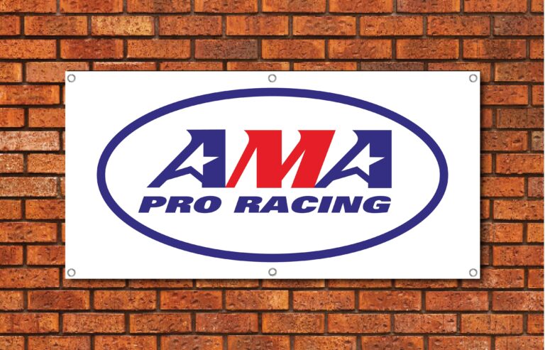 AMA Pro Racing Garage Banner